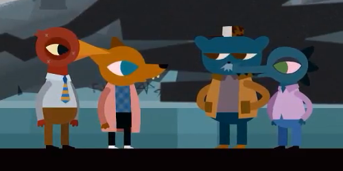 if night in the woods characters had themes