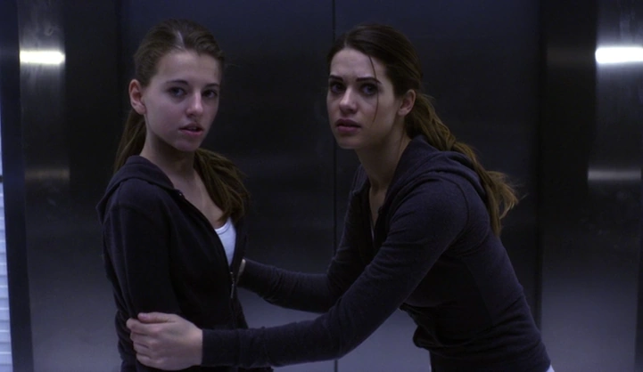 Alexandra Udinov Nikita Wiki Fandom Powered By Wikia - alex and her younger self