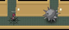 Giant Exploding Spike Ball