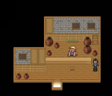 Toad Oil shack Inside