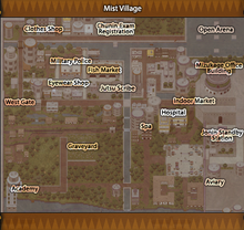 Mist Village map