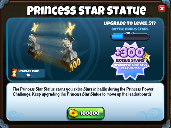 PrincessStarStatue