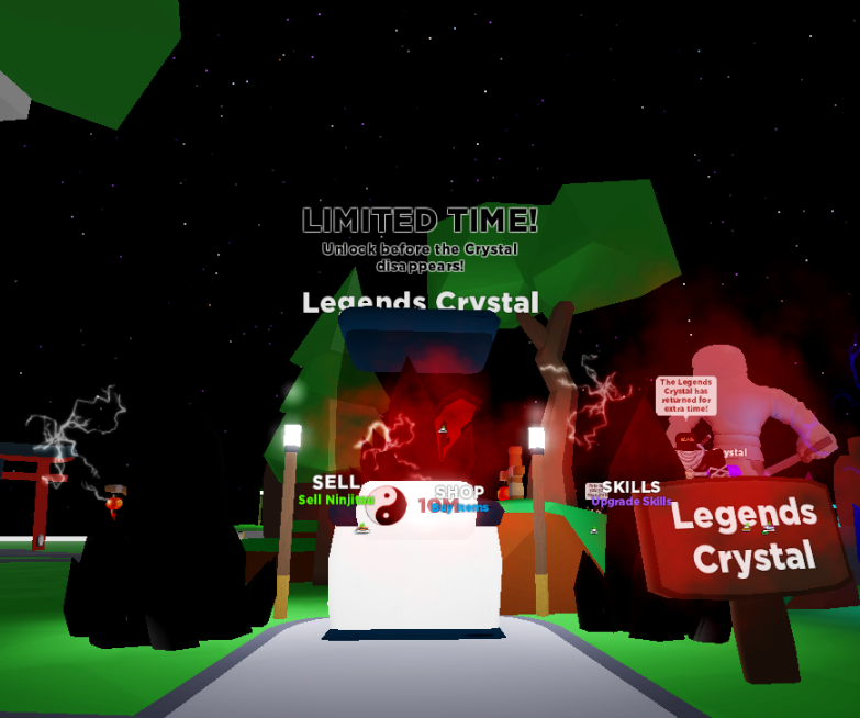 Legends Crystal Ninja Legends Roblox Wiki Fandom - hack for ninja legends roblox