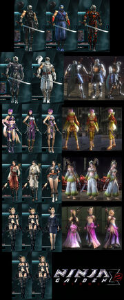 Costumes  Ninja Gaiden Wiki  Fandom