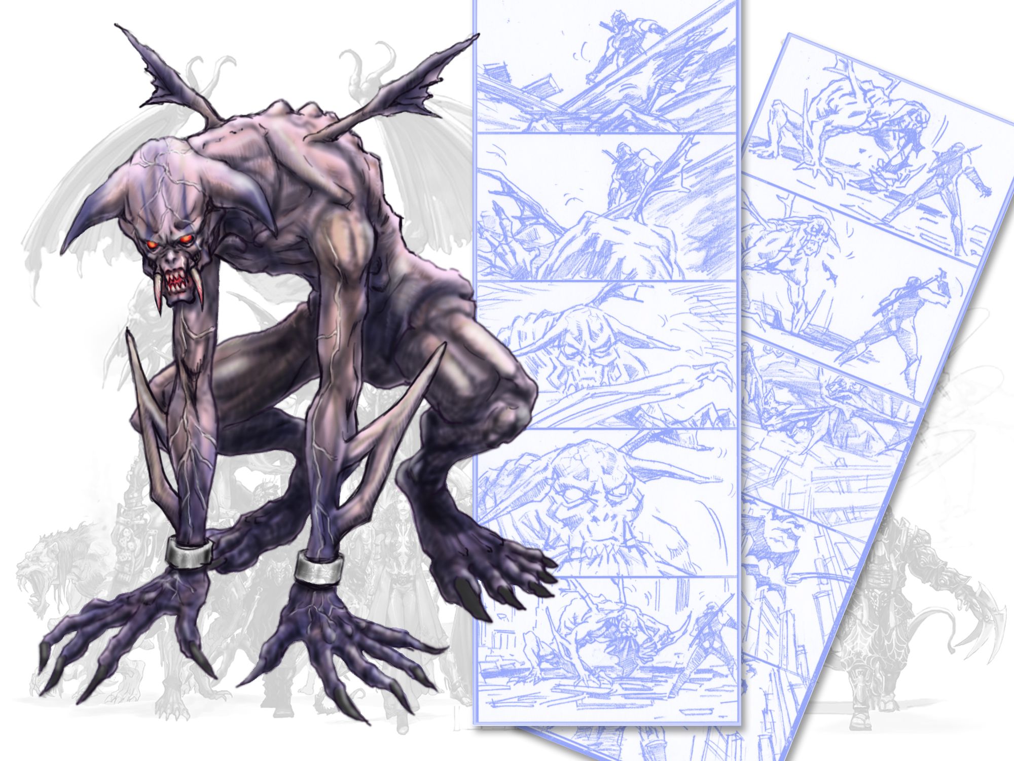 Image - NG2 Art Enemy VanGelf 2a.jpg | Ninja Gaiden Wiki | FANDOM ...