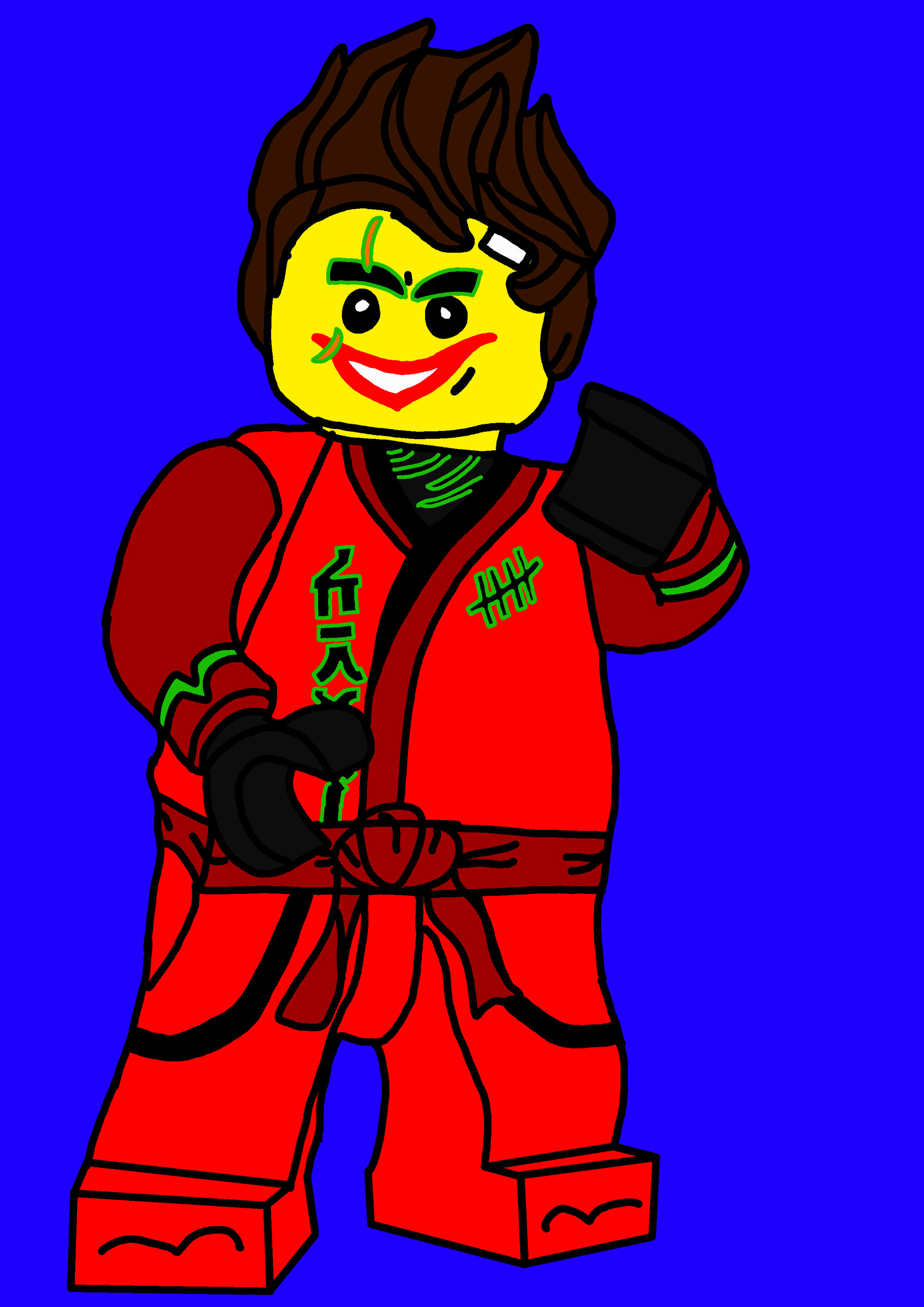 kai ninjago cartoon