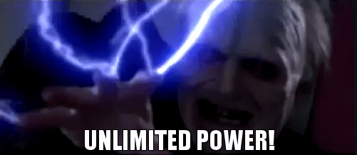 Image result for emperor unlimited power gif