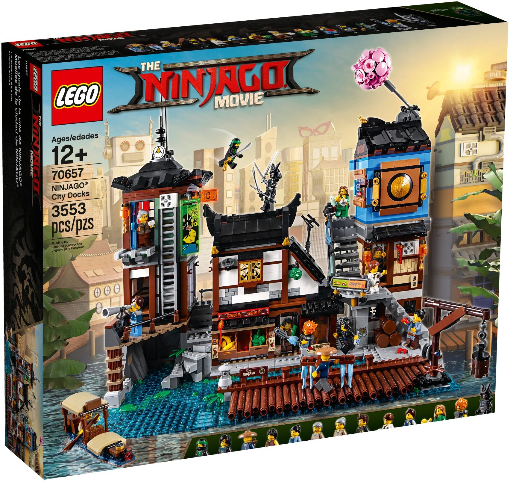 lego ninjago movie sets 2018