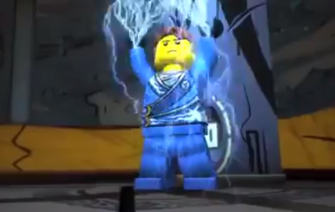 Resultado de imagen de jay poderes ninja ninjago