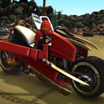 lego ninjago kai's motorcycle