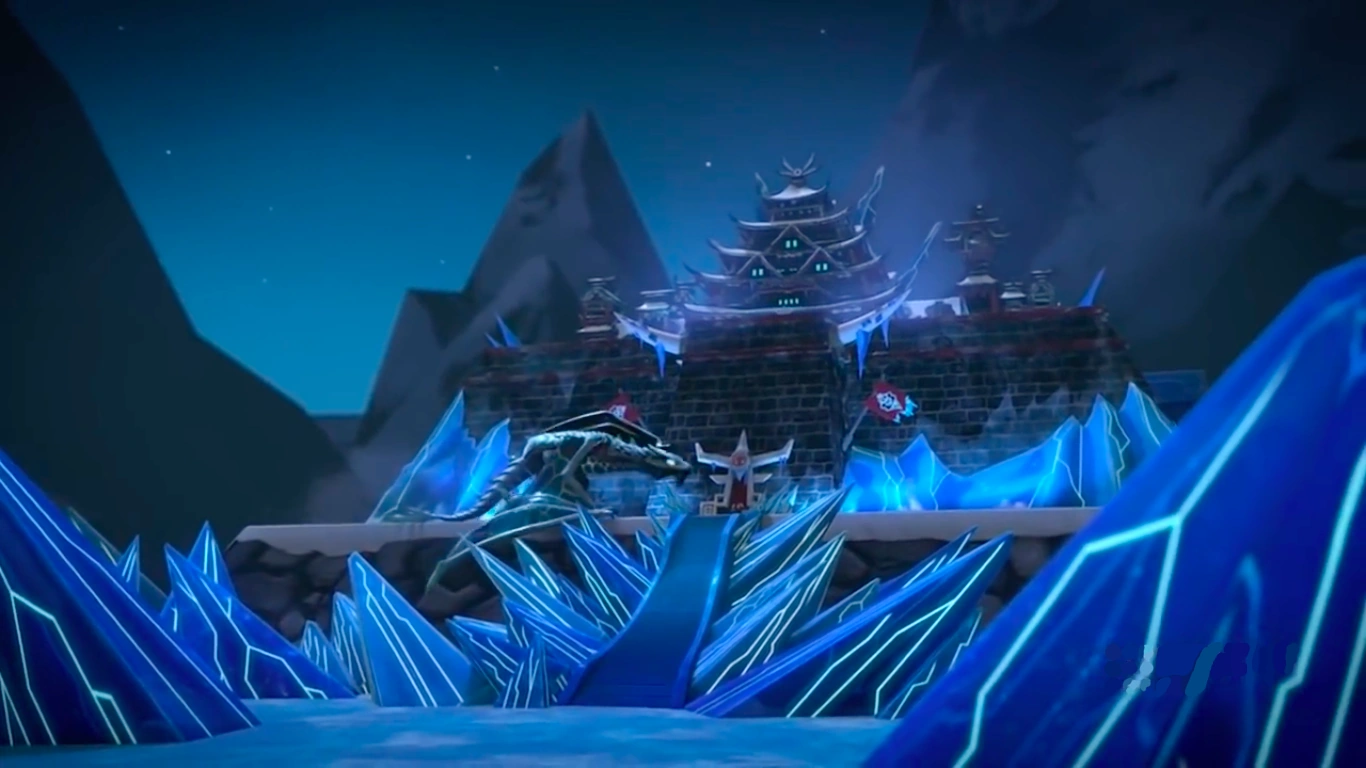 Ninjago Season Ice Emperor Castle LEGO 70678 Ninjago Castle Of The