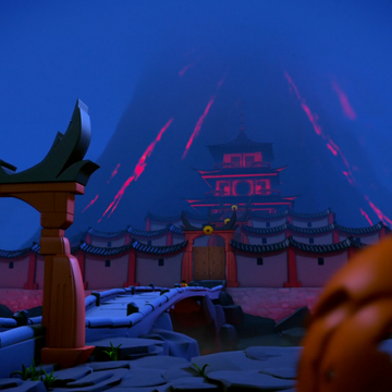 lego ninjago fire temple