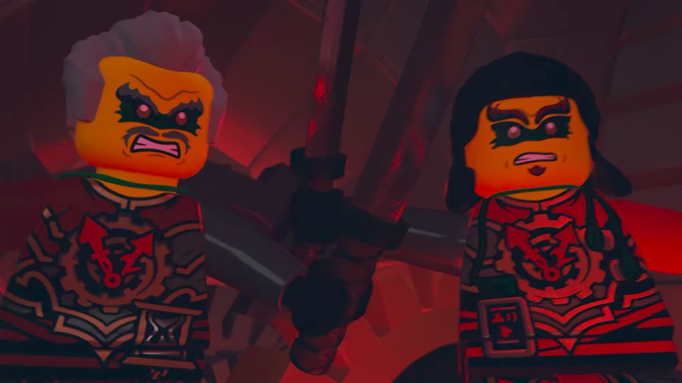 lego ninjago krux and acronix