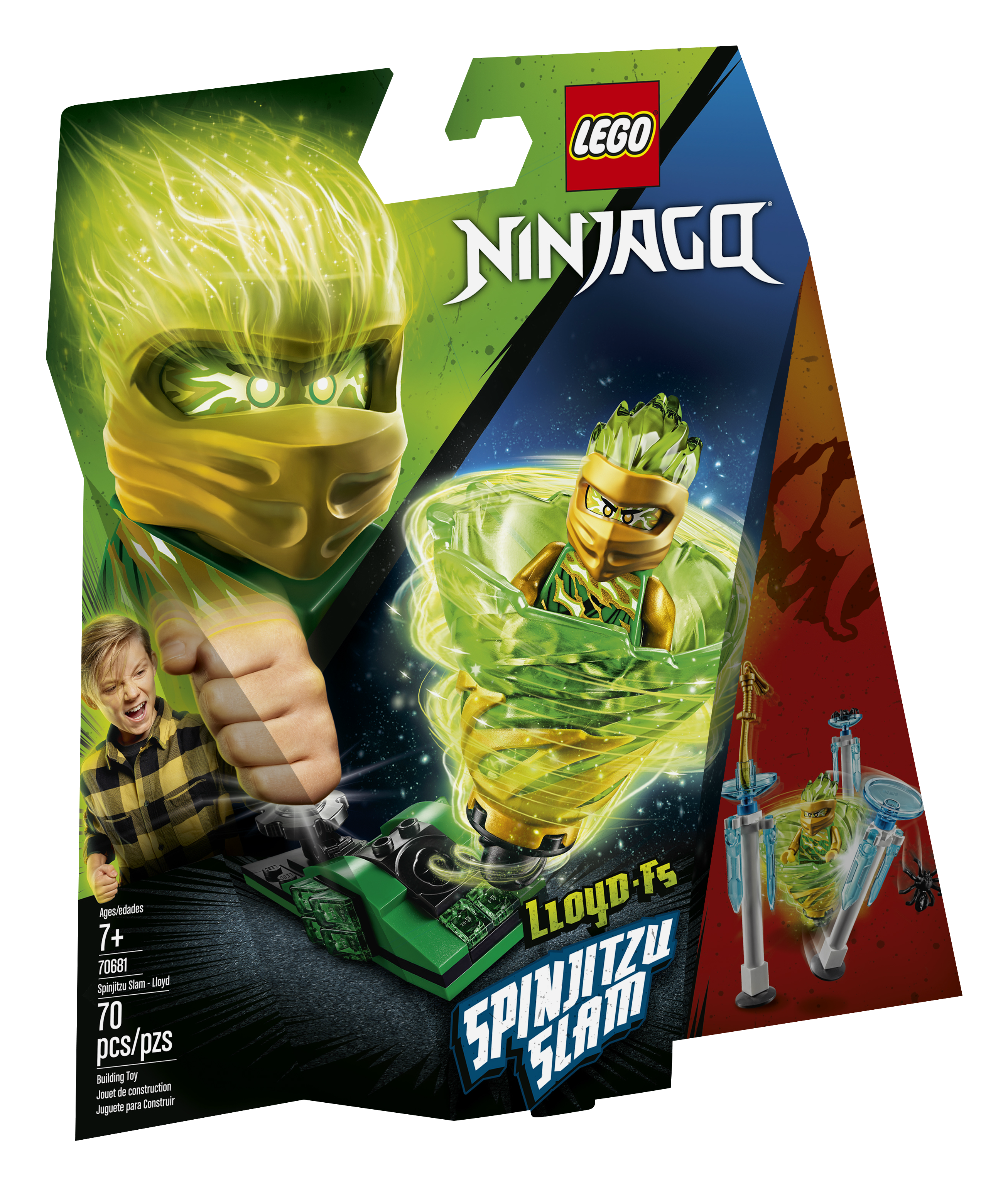 lego ninjago lloyd spinjitzu