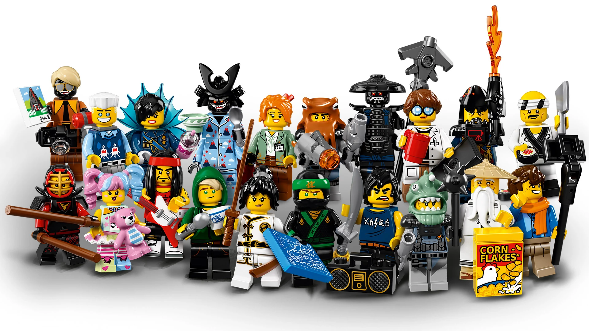 71019 the lego ninjago movie series