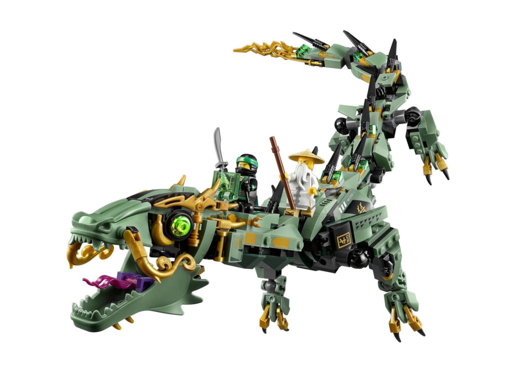 lego ninjago movie dragon mech