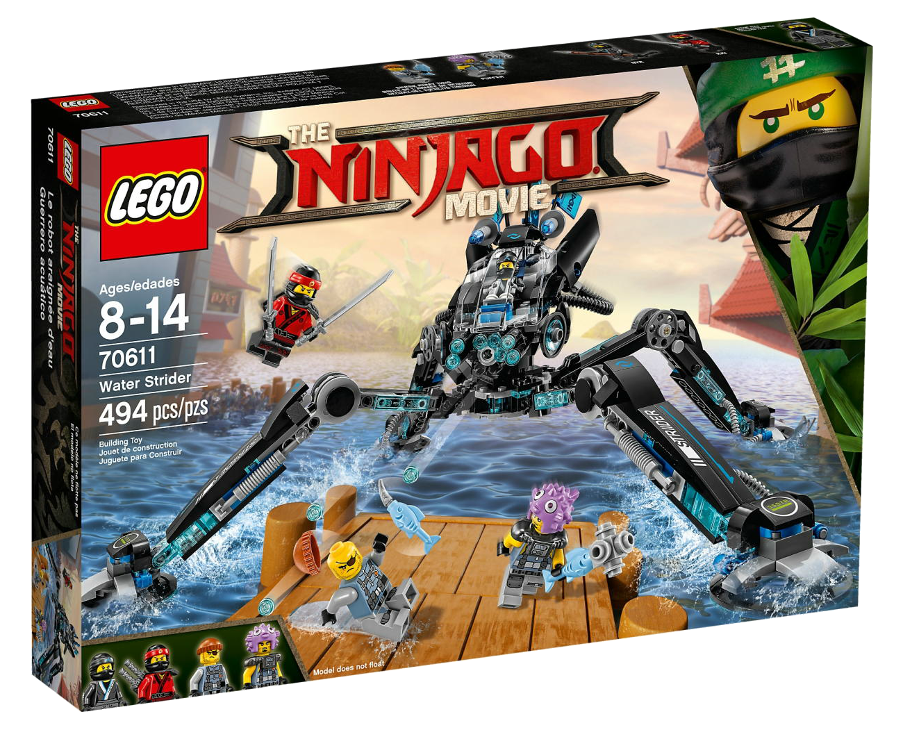lego ninjago movie nya mech