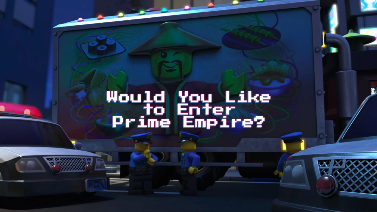 Would You Like to Enter Prime Empire? | Ninjago Wiki | Fandom