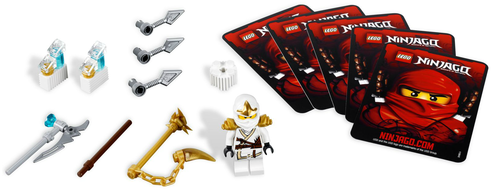 lego ninjago zane spinner