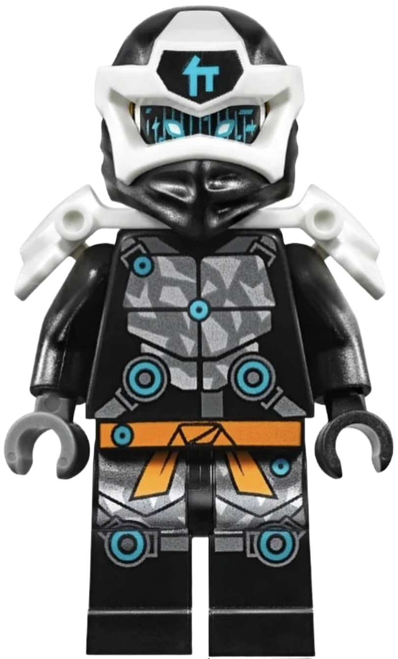 Ninjago Boy Zane Crew Cut Gray Head Gear NEW Lego Minifig Flat Top SILVER HAIR