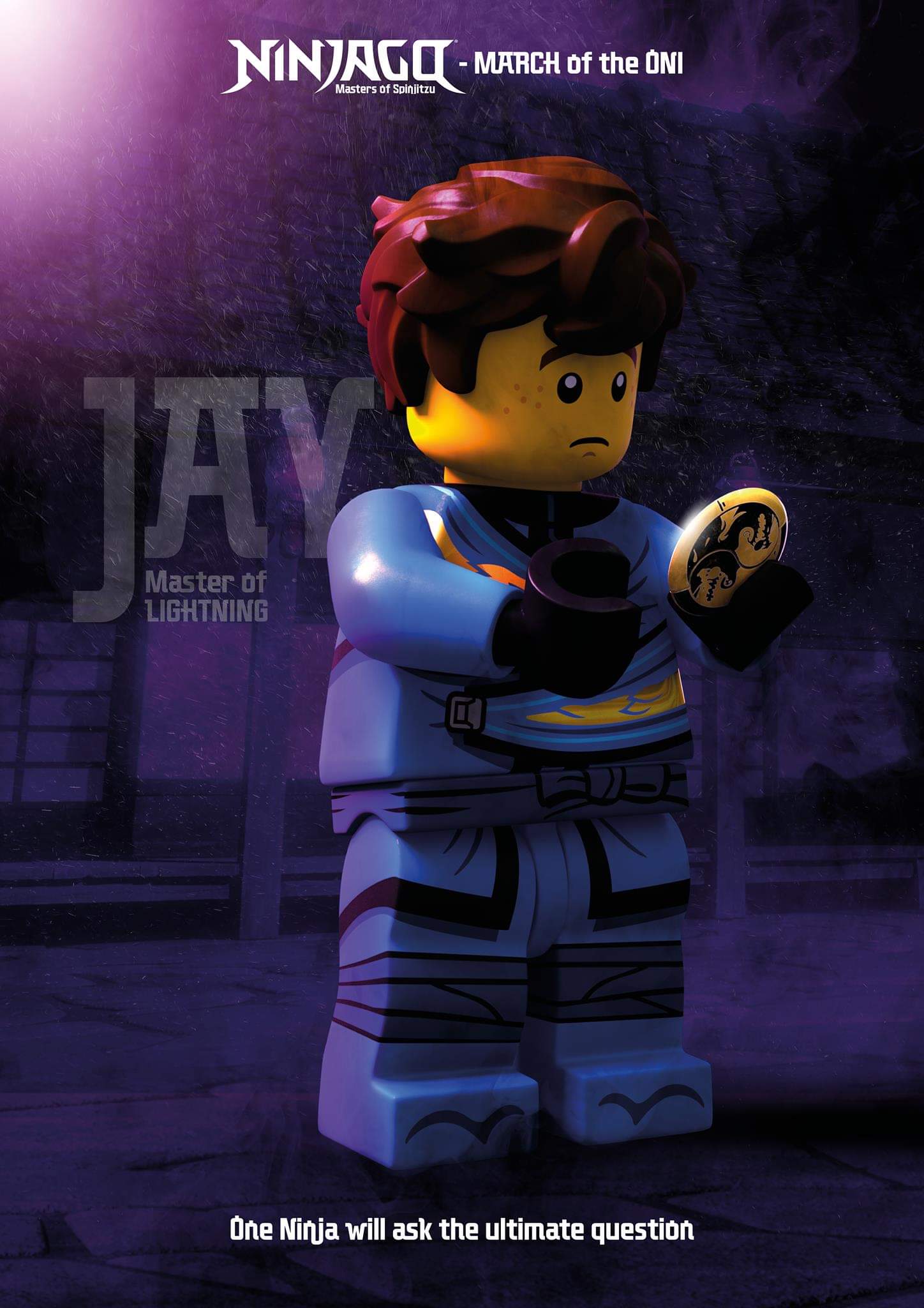 ninjago jay poster