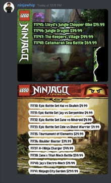 Lego ninjago 2025 leaks 2021