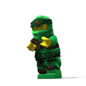 green ninjago lego