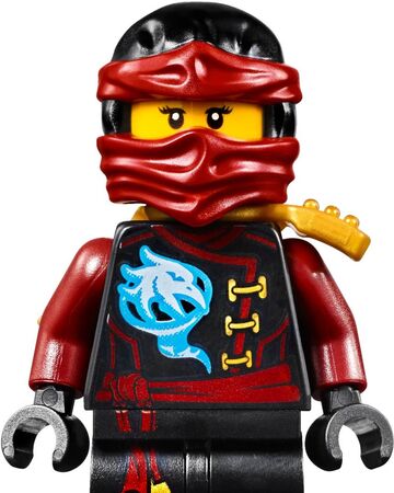 ninja lego rojo