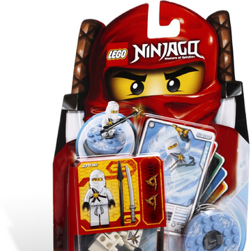 lego ninjago zane spinner