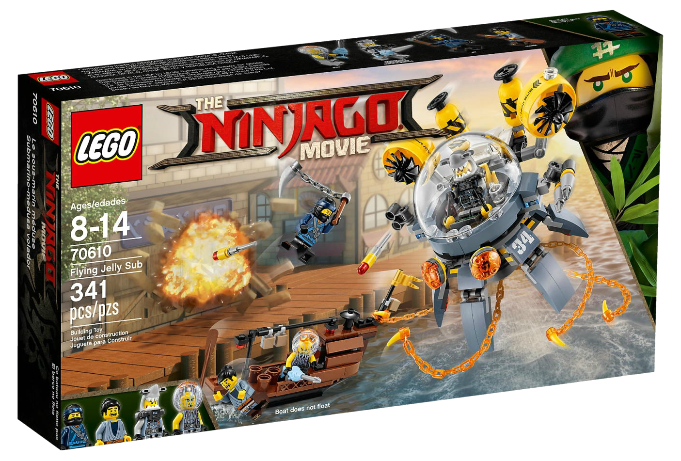 lego ninjago movie boat