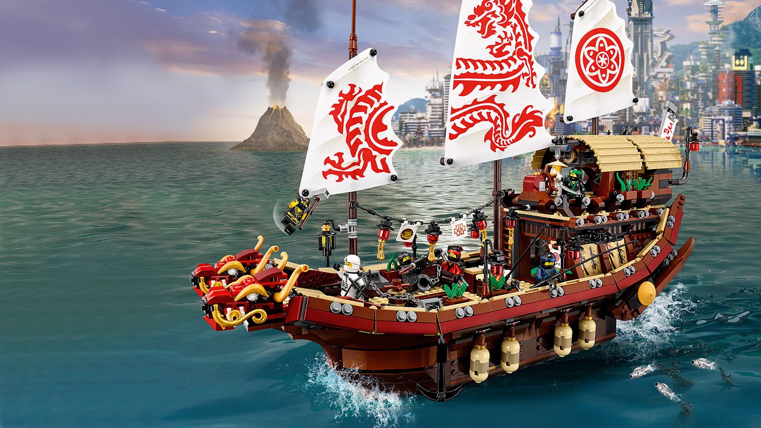 lego ninjago ship 70618