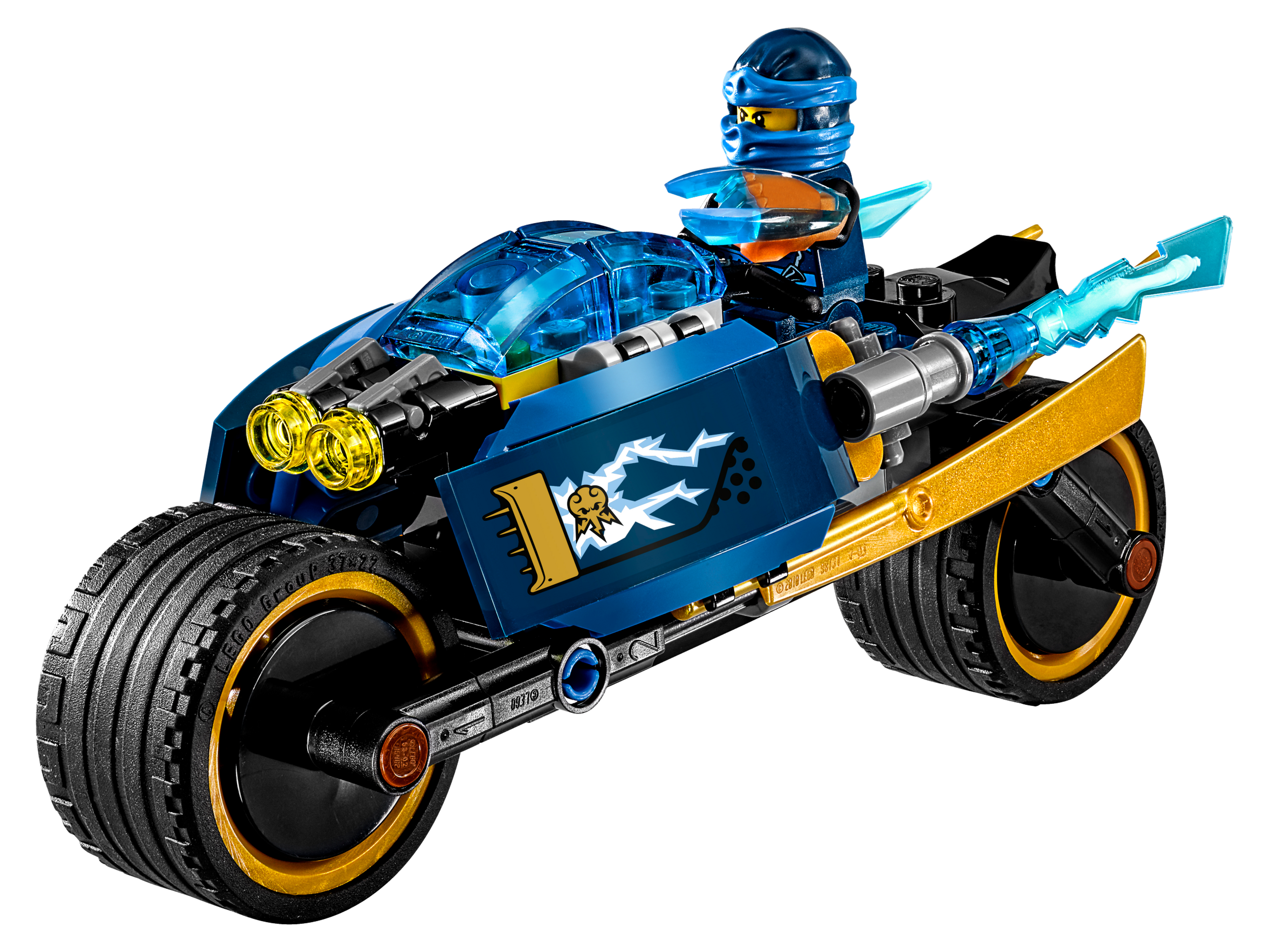 lego ninjago jay's motorcycle