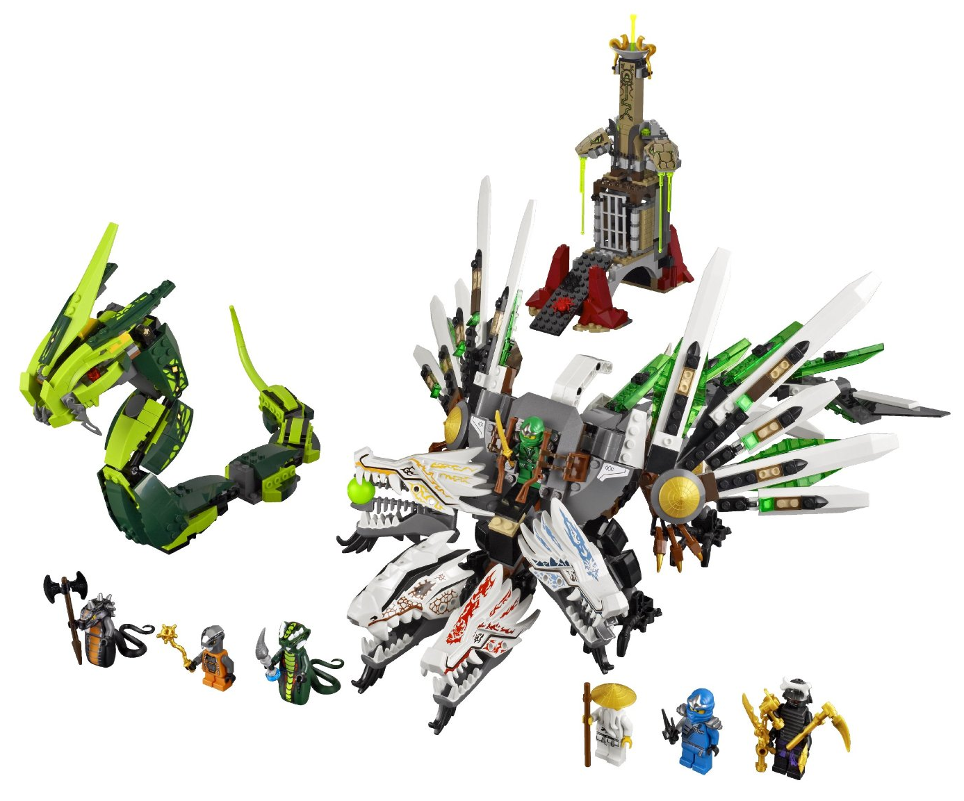 ninjago epic dragon battle 9450