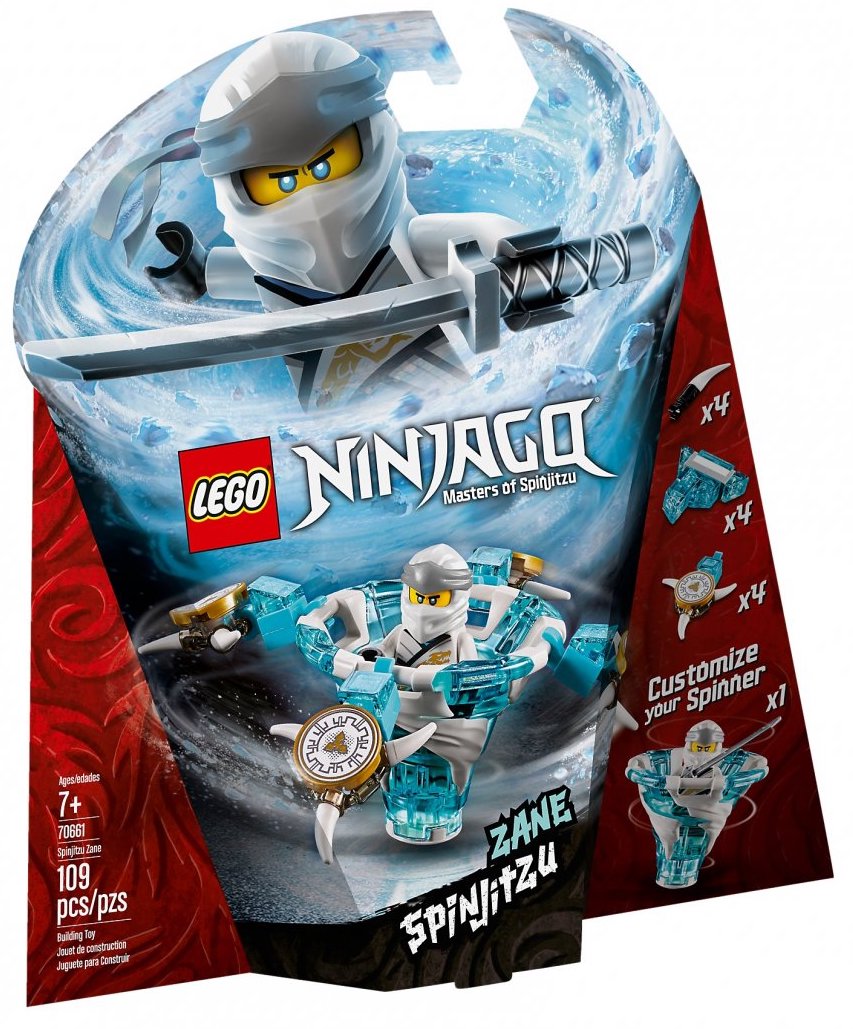 lego ninjago zane spinner