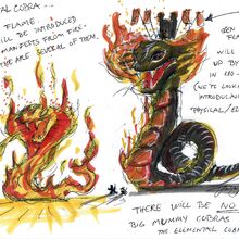 lego fire fang set