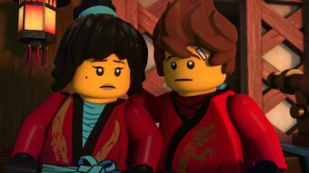 lego ninjago jay and nya