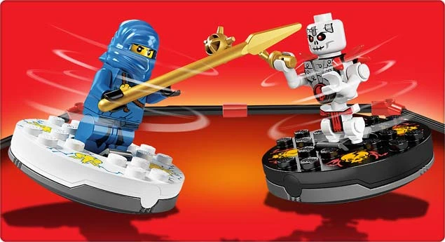 ninjago lego spinner