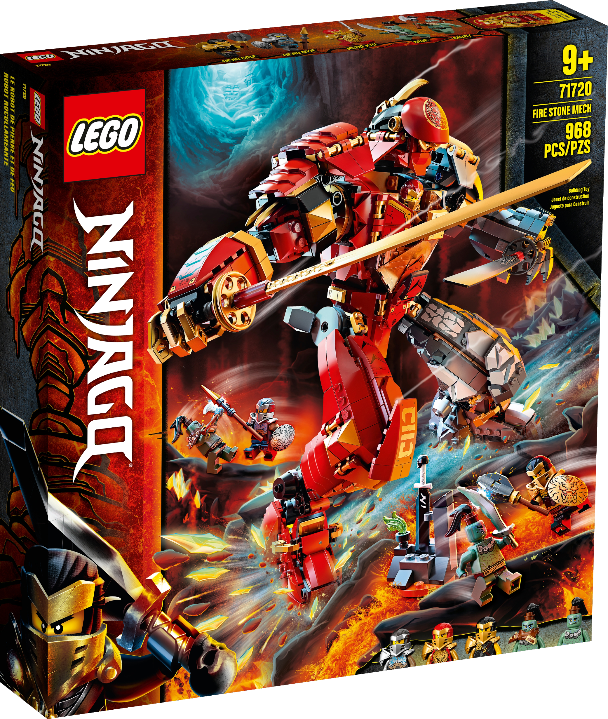 lego ninjago mech sets