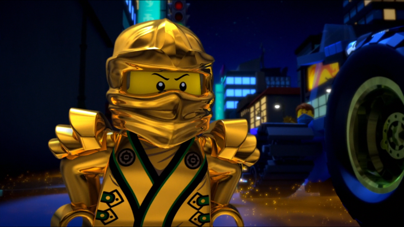 lego ninjago lloyd gold