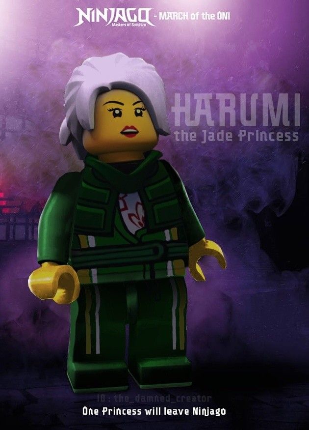 lego ninjago harumi and lloyd