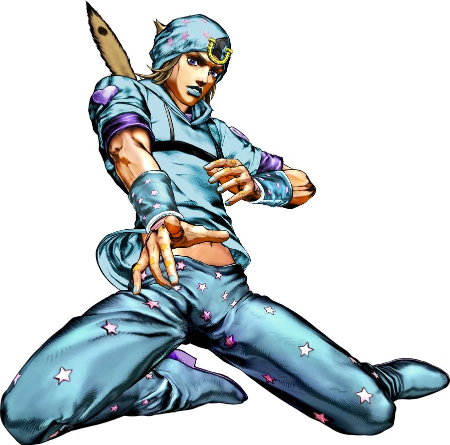 johnny joestar statue