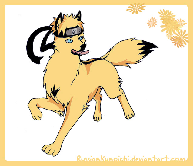 Image Naruto Dog Style By Russiankunoichi Ninja Saga Wiki