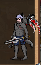 Dark evil sickle