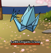 Origami crane