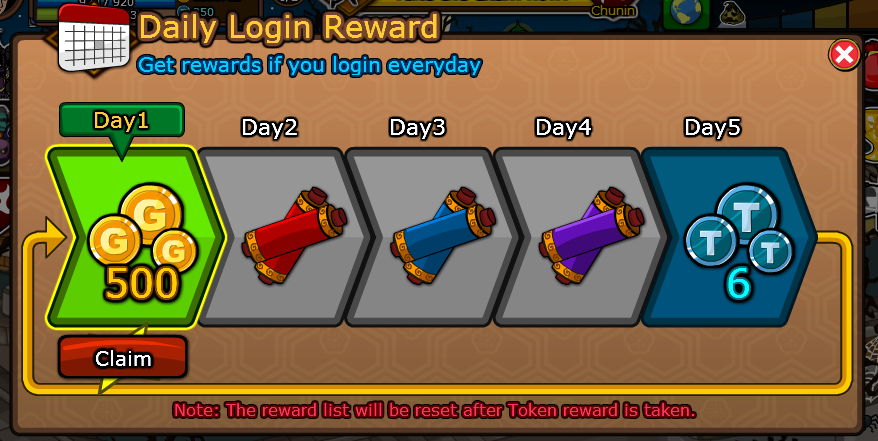 Daily Login Reward Ninja Saga Wiki FANDOM Powered By Wikia Daily Login Reward Ninja Saga Wiki FANDOM Powered By Wikia