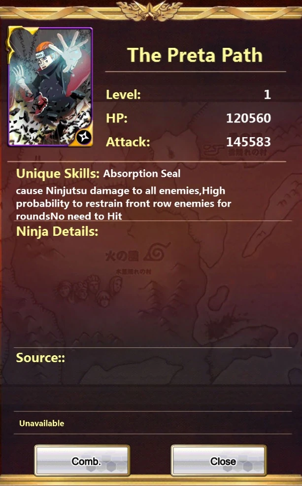 The Preta Path (Gold) Ninjutsu OL Wikia FANDOM powered by Wikia