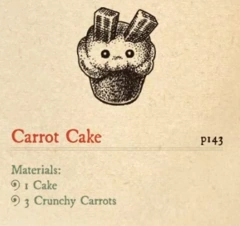 How To Make Carrot Cake Ni No Kuni Cake Walls