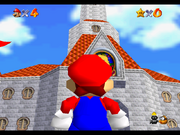 Princess Peach's Castle - Close-up - Super Mario 64