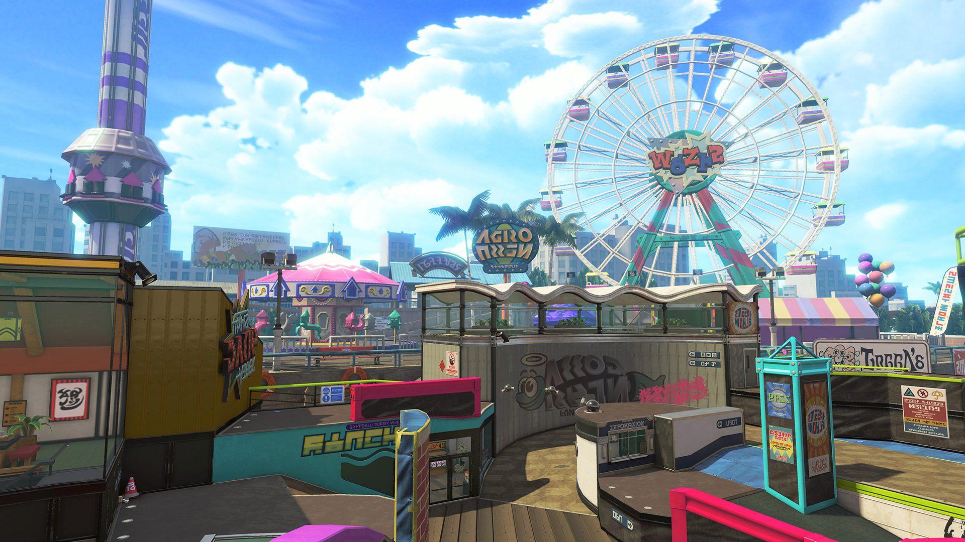image splatoon 2 3 0 update stage wahoo world jpg nintendo