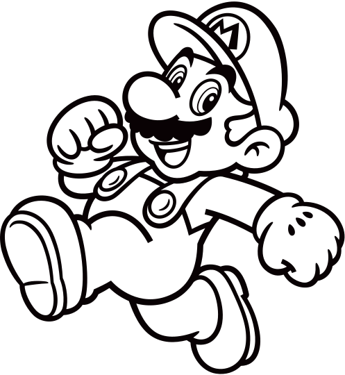 File:ARTWORK - LINEART - Mario.svg | Nintendo | FANDOM powered by Wikia